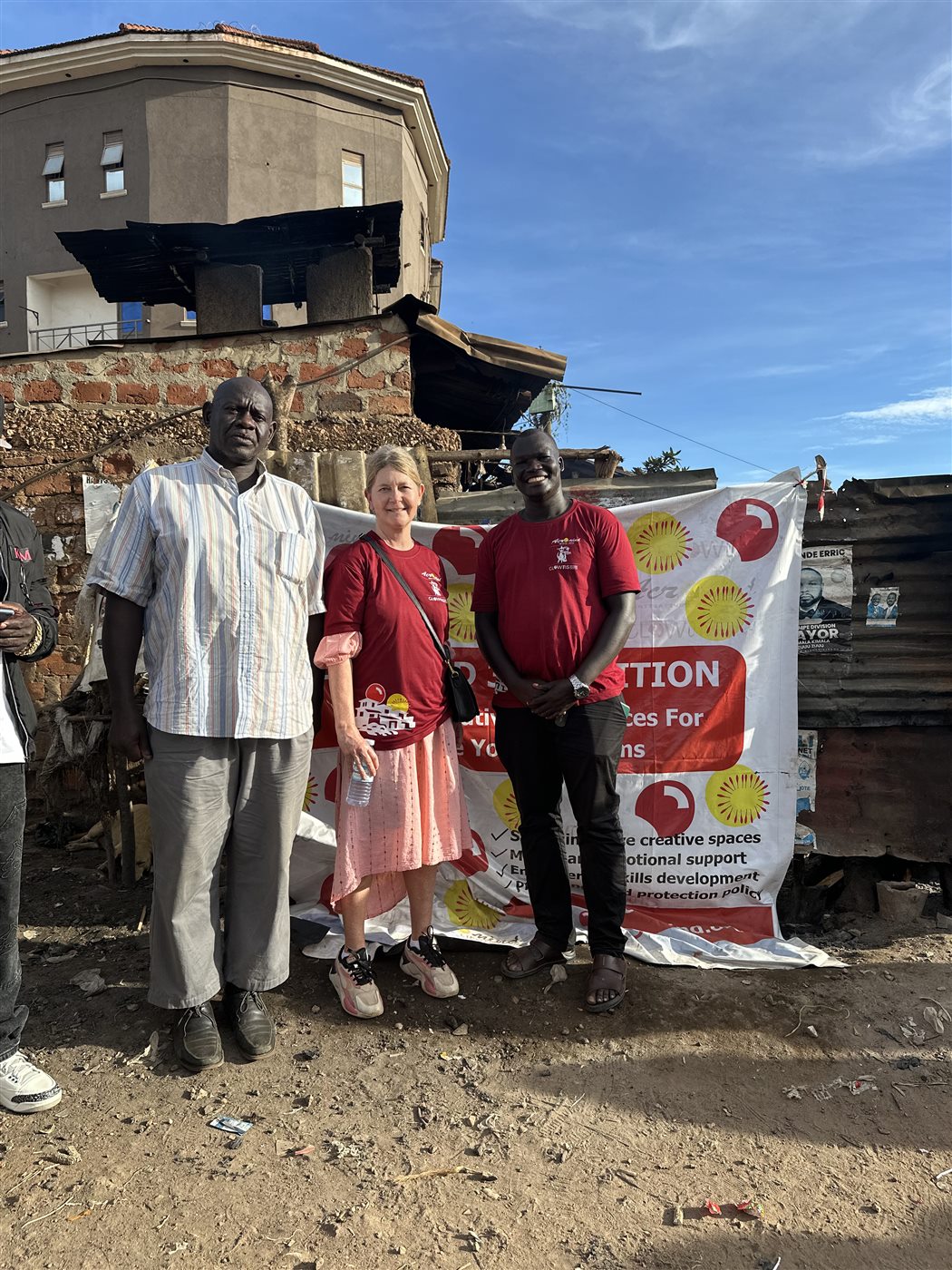 H.E. Maria Håkansson visiting AcroMind Initiative in Bwaise