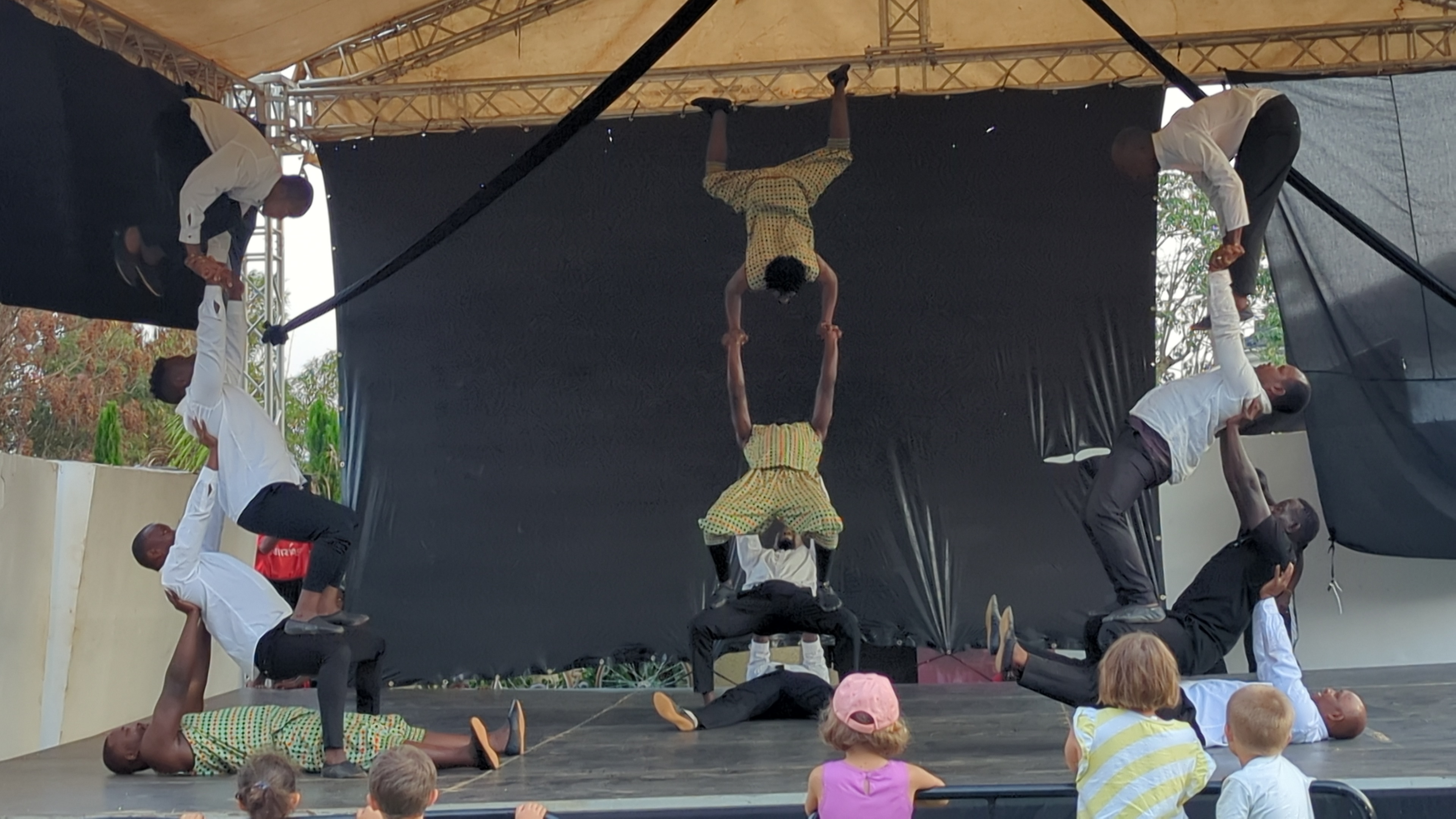 Young people taking part in an Acromind Initiative activity
