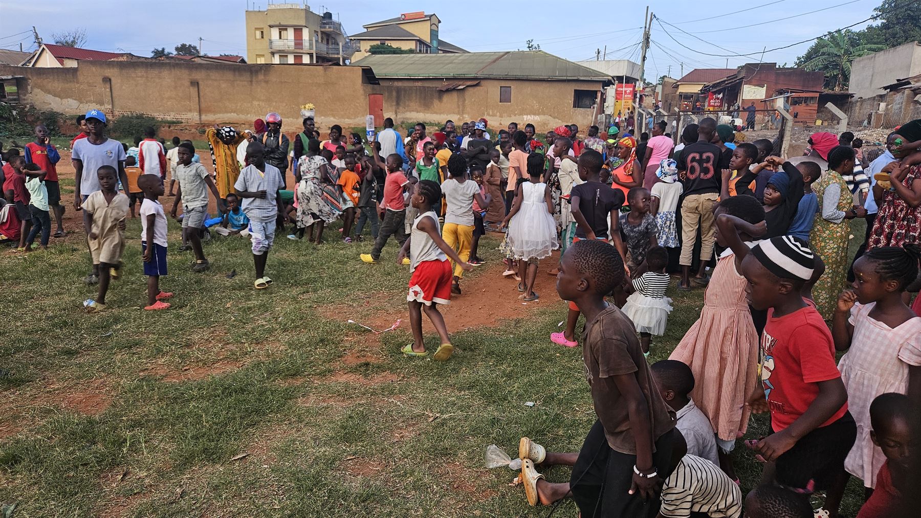Children taking part in a shared activity